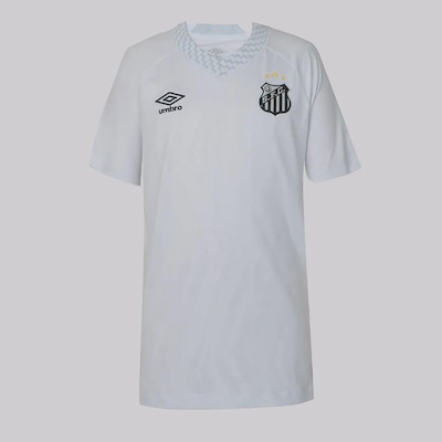 Camisa do Santos Umbro I 2025 - Infantil - Foto 1