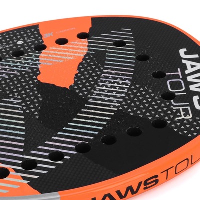 Raquete de Beach Tennis Shark Jaws Tour 20mm Cappe 2025 - Foto 4