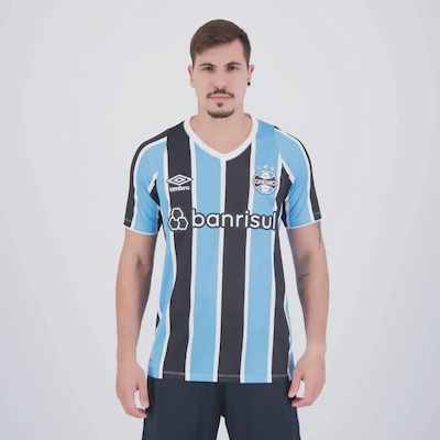Camisa do Grêmio Umbro I 2024 3 Geromel - Masculina - Foto 2