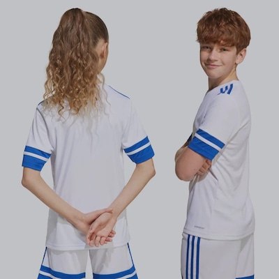 Camisa adidas Squadra 25 - Infantil - Foto 3