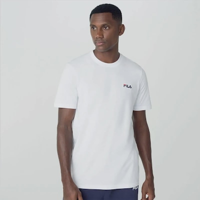 Camiseta Fila Regular Classic Logo - Masculina - Foto 1