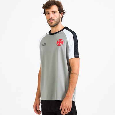 Camisa do Vasco da Gama Braziline Fibra - Masculina - Foto 4