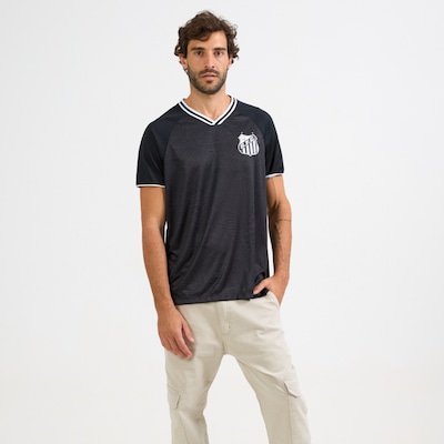 Camisa do Santos Braziline Ponto - Masculina - Foto 4
