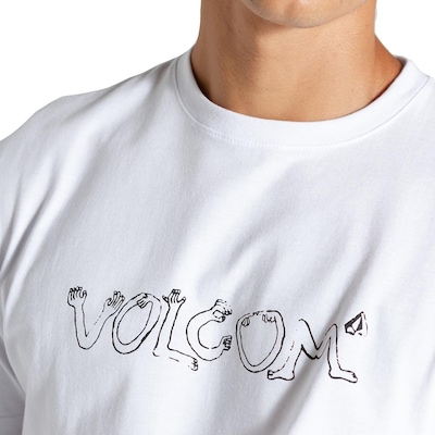 Camiseta Volcom Crazybal - Masculina - Foto 3