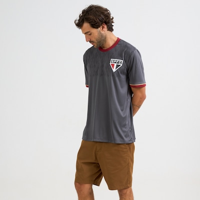 Camisa do São Paulo Braziline Mistura - Masculina - Foto 3