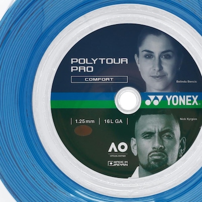 Corda Yonex Polytour Pro 16L 1.25mm Rolo com 200 metros - Foto 2
