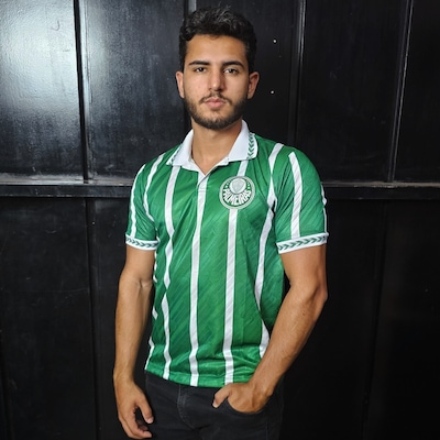 Camisa Polo do Palmeiras 1994 Betel Retrô - Masculina - Foto 3