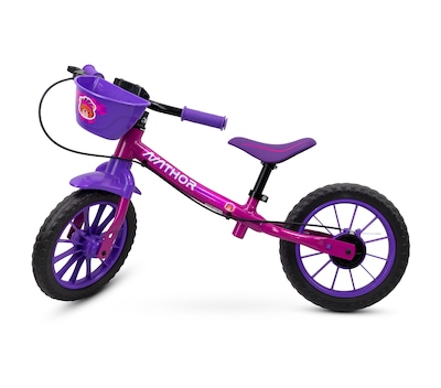 Bicicleta de Equilíbrio Balance Bike Nathor - Infantil - Foto 2