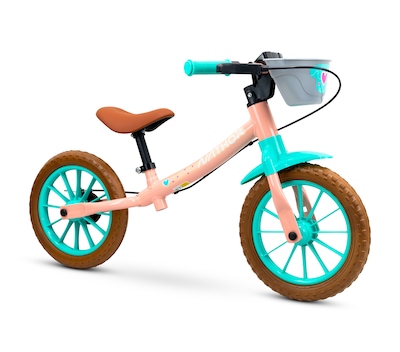 Bicicleta de Equilibrio Balance Bike Nathor Love - Infantil - Foto 1