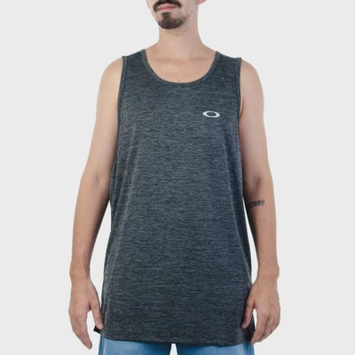 Camiseta Regata Oakley Trn Ellipse Sport Tank Blackout - Masculina - Foto 1