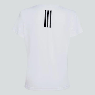 Camiseta adidas Own The Run 3 Listras - Feminina - Foto 3