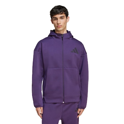 Jaqueta Capuz adidas New Z.N.E. Fullzip - Masculina - Foto 1