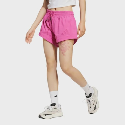 Shorts adidas Malha Z.N.E. - Feminino - Foto 2
