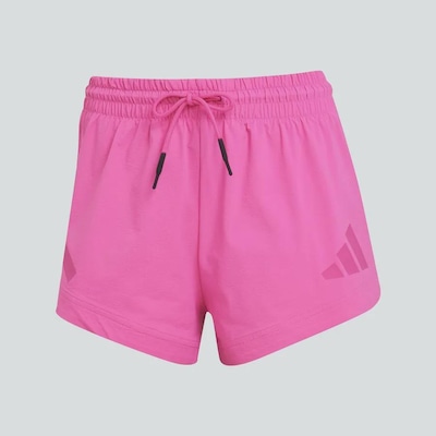 Shorts adidas Malha Z.N.E. - Feminino - Foto 3