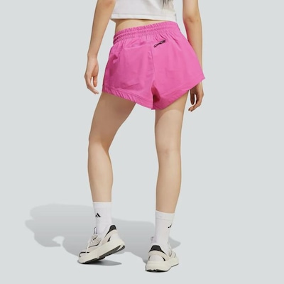Shorts adidas Malha Z.N.E. - Feminino - Foto 4