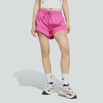 Shorts adidas Malha Z.N.E. - Feminino - Foto 5