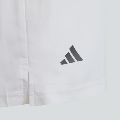 Shorts adidas Club Tennis Três Listras - Infantil - Foto 4