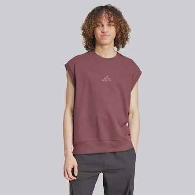 Camisa de Moletom Sem Manga adidas ALL ZN Luxe - Masculina - Foto 1