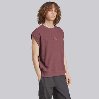 Camisa de Moletom Sem Manga adidas ALL ZN Luxe - Masculina - Foto 3