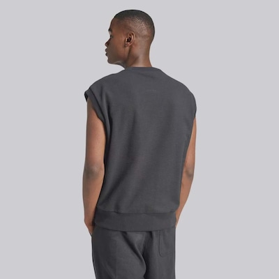 Camiseta de Moletom Sem Manga adidas ALL ZN Luxe - Masculina - Foto 2