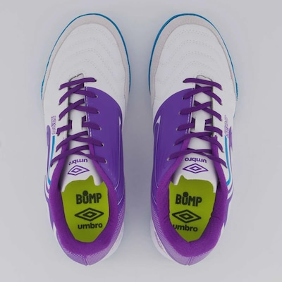Chuteira Futsal Umbro Pro 5 Bump Club - Adulto - Foto 4