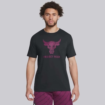 Camiseta Under Armour Project Rock Playoff - Masculina - Foto 3