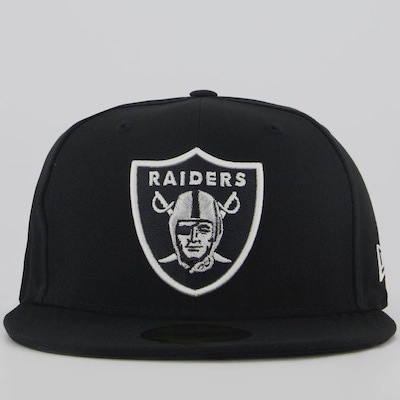 Boné Aba Reta New Era NFL Las Vegas Raiders 5950 - Fechado - Adulto - Foto 2
