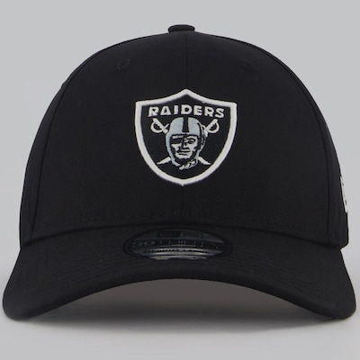 Boné Aba Curva New Era NFL Las Vegas Raiders 3930 - Fechado - Adulto - Foto 2