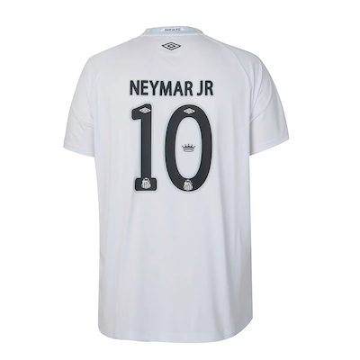 Camisa do Santos 1 2025 Umbro Neymar Jr. 10 Torcedor - Masculina - Foto 5
