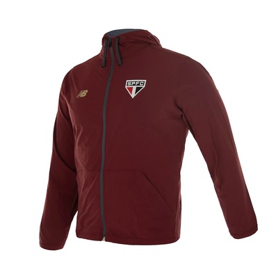 Jaqueta de Viagem do São Paulo Spfc 2025 New Balance - Masculina - Foto 3