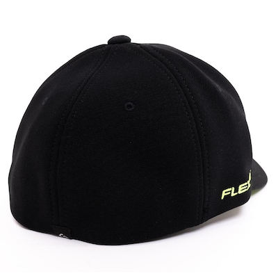 Boné Aba Curva Quiksilver Lime Logo - Fechado - Adulto - Foto 2