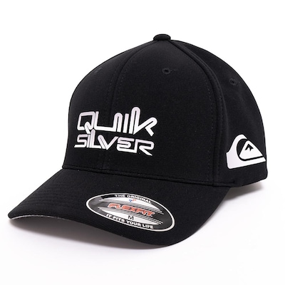 Boné Aba Curva Quiksilver Gradient Broken Type - Fechado - Adulto - Foto 3