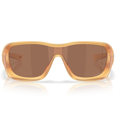 Óculos de Sol Oakley De La Salle Matte Trans Light Curry - Unissex - Foto 3