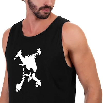 Camiseta Regata Oakley Heritage Skull Tank - Masculina - Foto 3