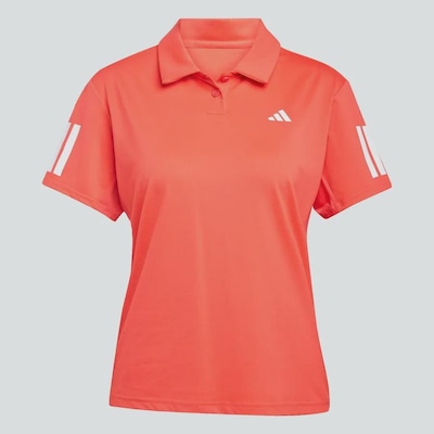 Camisa Adidas Polo Club Tennis Climacool Três Listras - Feminina - Foto 3
