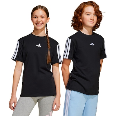 Camiseta Adidas 3s 160 - Infantil - Foto 4