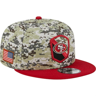 Boné New Era 950 San Francisco 49ers Nfl Salute To Service - Masculino - Foto 3