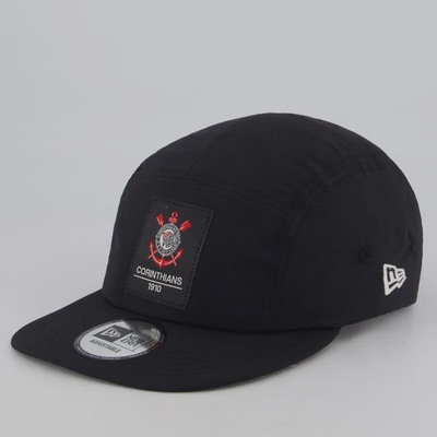 Boné Aba Reta New Era Corinthians Camper II - Strapback - Adulto - Foto 1
