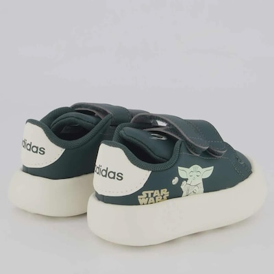 Tênis adidas Advantage Star Wars Mandalorian - Infantil - Foto 3