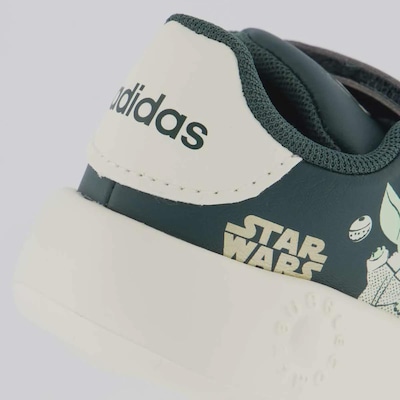 Tênis adidas Advantage Star Wars Mandalorian - Infantil - Foto 6