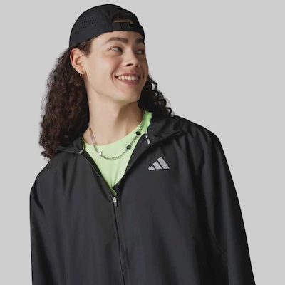 Jaqueta adidas Run It com Capuz - Masculina - Foto 6