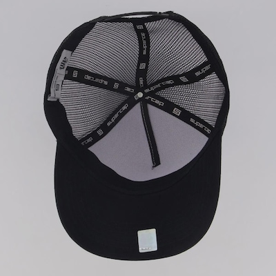 Boné Aba Curva Santos SuperCap - Trucker - Snapback - adulto - Foto 4