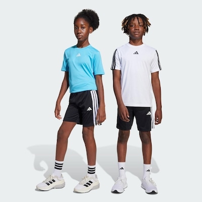 Short adidas 3 Listras Essentials - Infantil - Foto 4