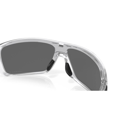 Óculos de Sol Oakley Turbine Rotor Polished Clear Prizm Black Polarized - Unissex - Foto 6