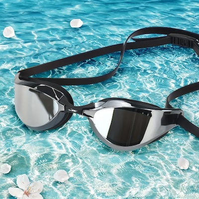 Óculos de Natação Gold Sports Snake Performance 6.0 Lentes Espelhadas High Definition - Adulto - Foto 2