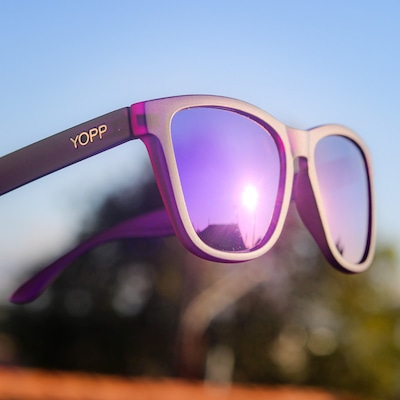 Óculos de Sol Unissex Yopp Polarizado Uv400 Cebola Roxa - Foto 5
