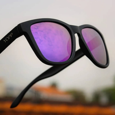 Óculos de Sol Unissex Yopp Polarizado Uv400 Purple Velvet - Foto 5