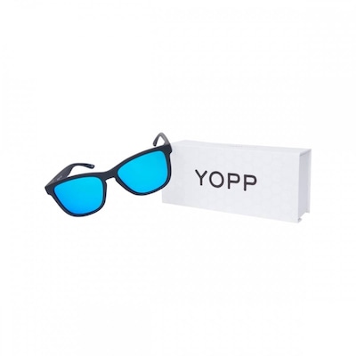 Óculos de Sol Unissex Yopp Polarizado Uv400 Sangue Azul - Foto 1
