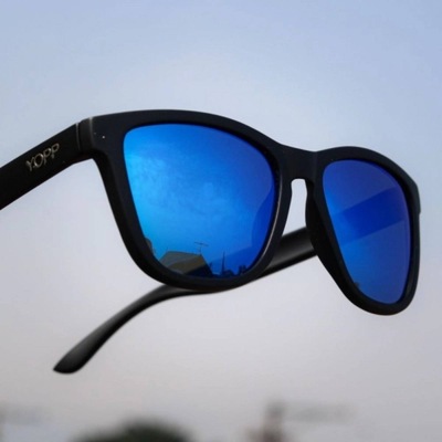 Óculos de Sol Unissex Yopp Polarizado Uv400 Sangue Azul - Foto 4