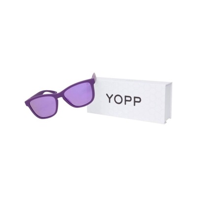 Óculos de Sol Unissex Yopp Polarizado Uv400 Tulipa Roxa - Foto 1